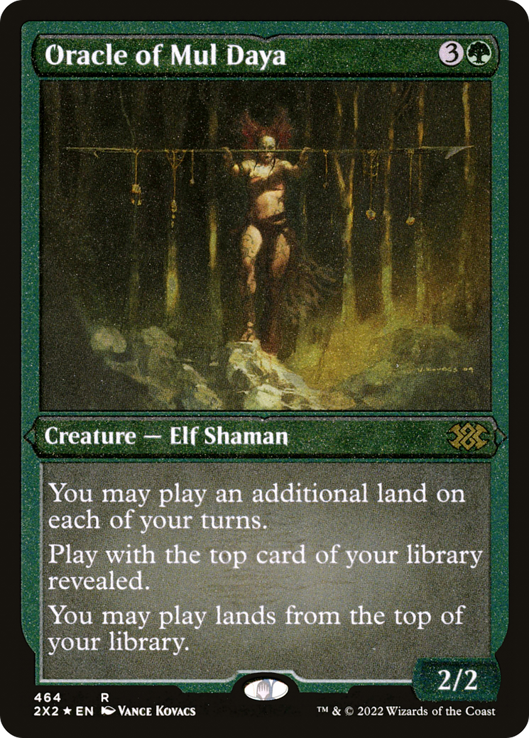 Oracle of Mul Daya (464) Etched Foil - Double Masters 2022