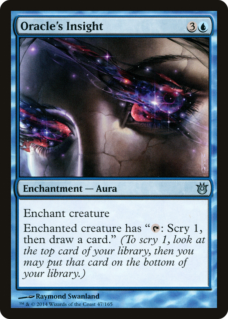 Oracle's Insight (047) Foil - Born of the Gods