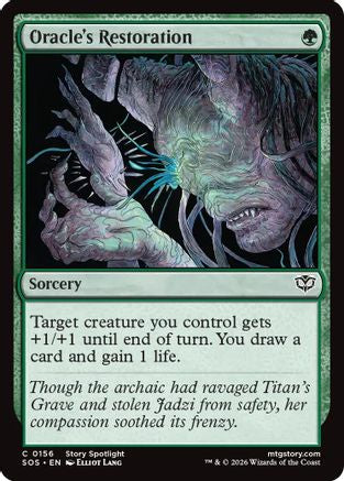Oracle's Restoration (156) - Secrets of Strixhaven
