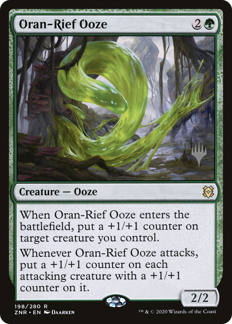 Oran-Rief Ooze (198) - Zendikar Rising Promos Foil