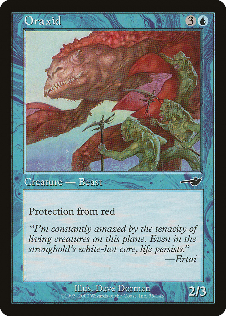 Oraxid (035) Foil - Nemesis