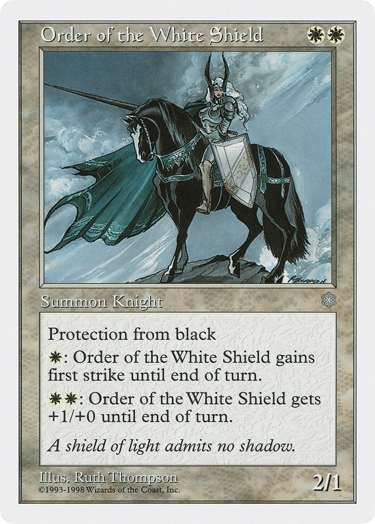 Order of the White Shield (009) - Anthologies