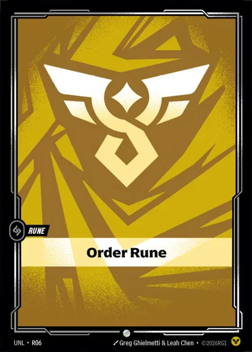 Order Rune (R06) - Unleashed