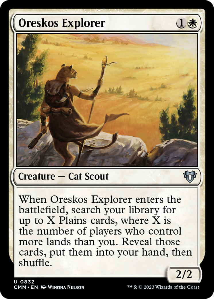 Oreskos Explorer (832) - Commander Masters