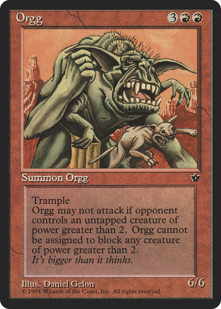 Orgg - Fallen Empires