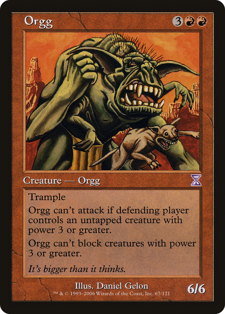 Orgg (Retro) (067) - Time Spiral Timeshifted Foil