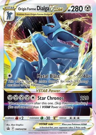 Origin Forme Dialga VSTAR (SWSH256) Holofoil - Black Star Promos