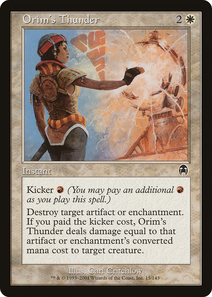 Orim's Thunder (015) Foil - Apocalypse