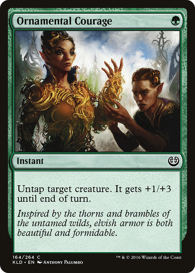 Ornamental Courage (164) Foil - Kaladesh