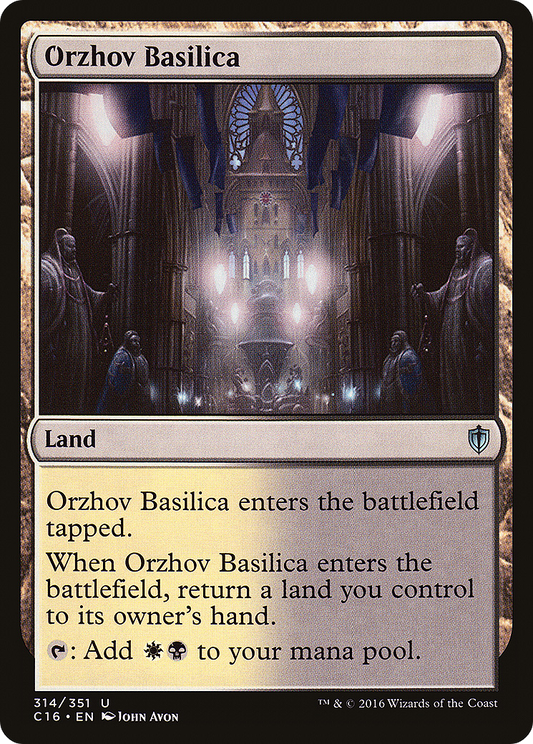 Orzhov Basilica (314) - Commander 2016