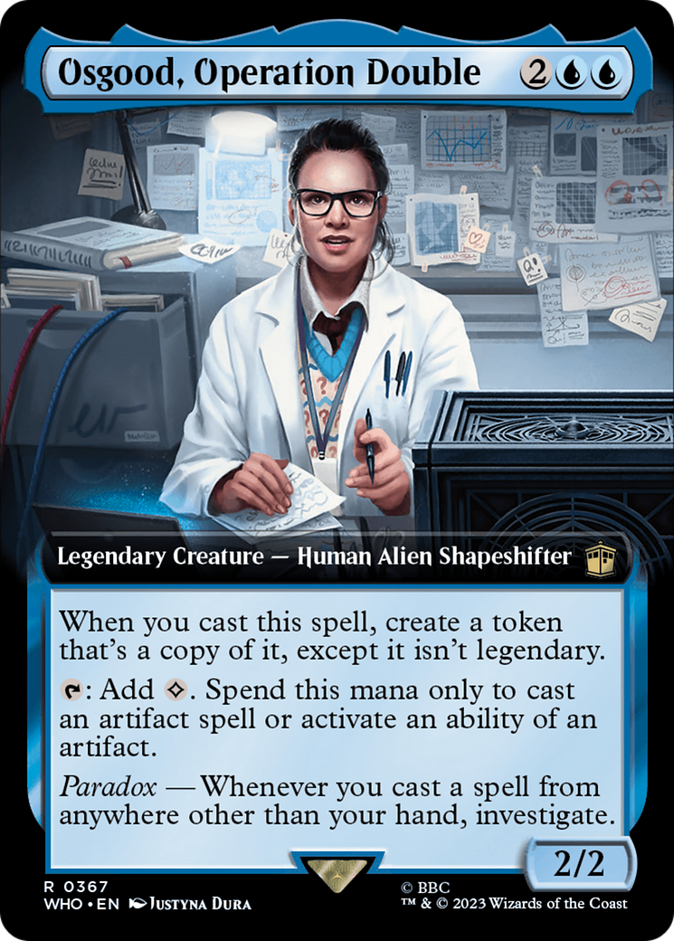 Osgood, Operation Double (Extended Art) (367) Foil - Doctor Who