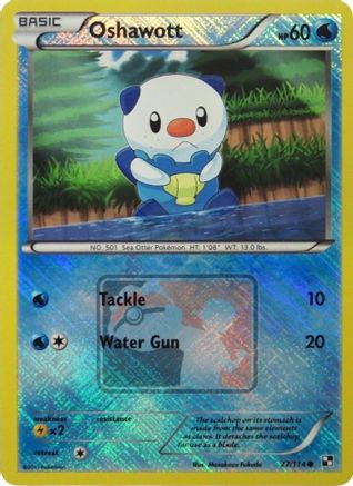 Oshawott (League Promo) (27) Reverse Holofoil - Black & White