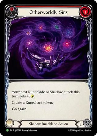 Otherworldly Sins (JDG090) Cold Foil - Flesh and Blood: Promo Cards