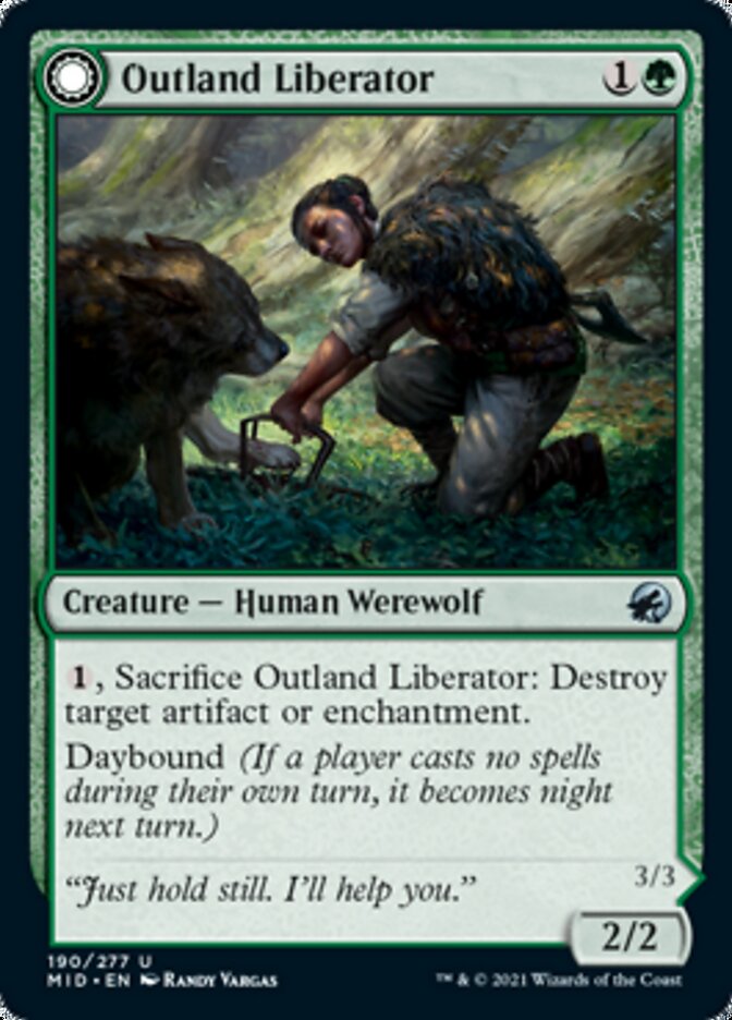 Outland Liberator (190) - Innistrad: Midnight Hunt Foil