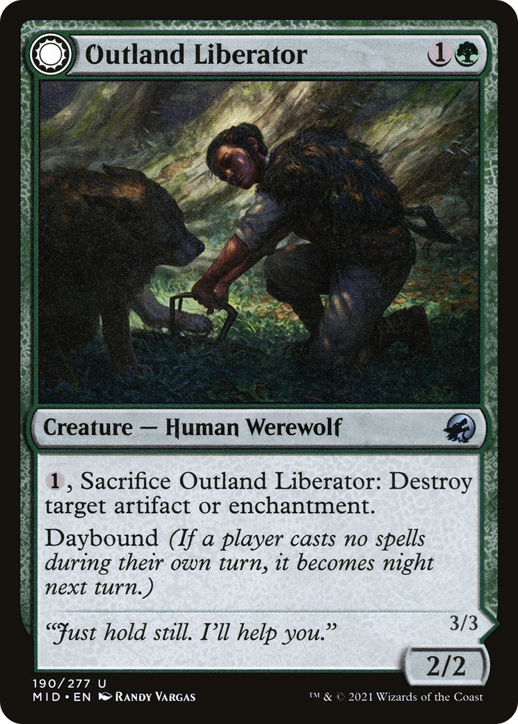 Outland Liberator (190) - Innistrad: Midnight Hunt Foil