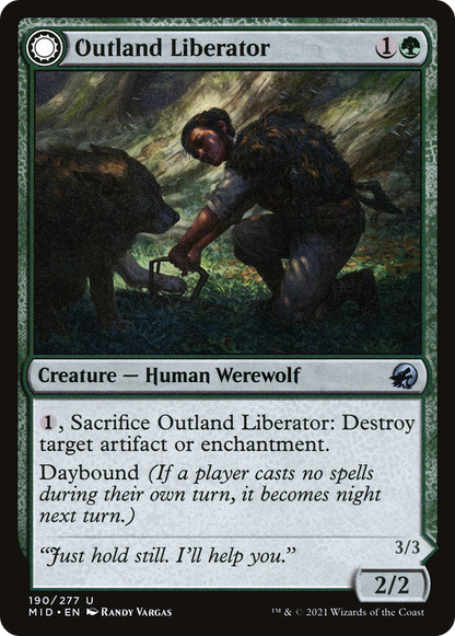 Outland Liberator (190) - Innistrad: Midnight Hunt Foil