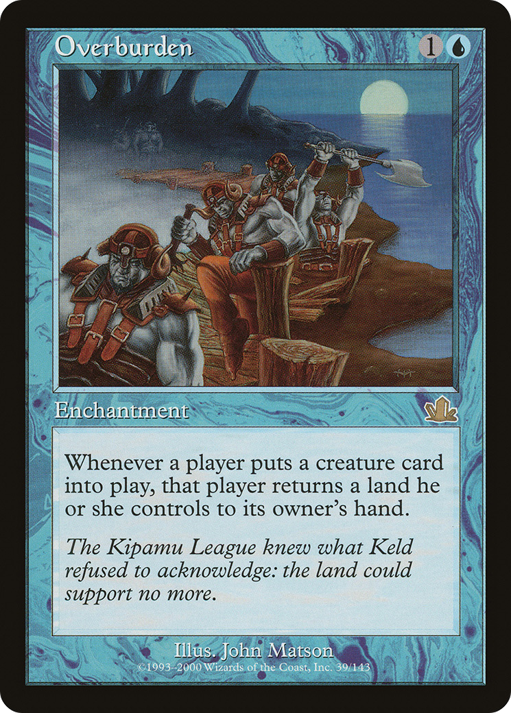 Overburden (039) Foil - Prophecy