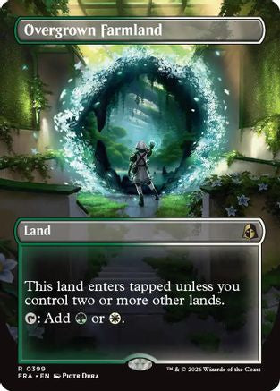 Overgrown Farmland (Borderless) (399) Foil - Reality Fracture