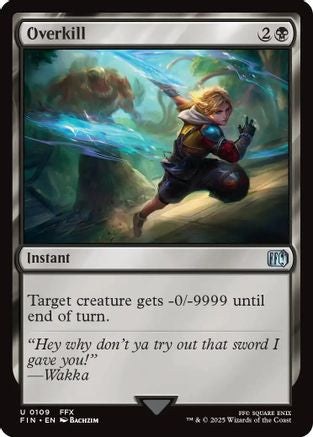 Overkill (109) Foil - FINAL FANTASY