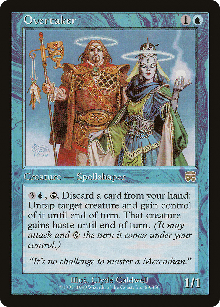 Overtaker (089) Foil - Mercadian Masques