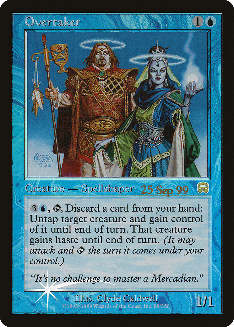 Overtaker (Promo) (089) Foil - Mercadian Masques