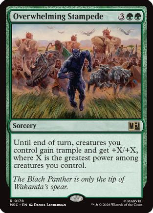 Overwhelming Stampede (178) - Commander: Marvel Super Heroes