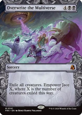 Overwrite the Multiverse (Sculptor's Stronghold Showcase) (341) Foil - Reality Fracture
