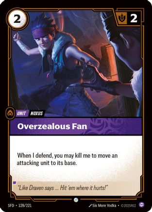 Overzealous Fan (128) - Spiritforged