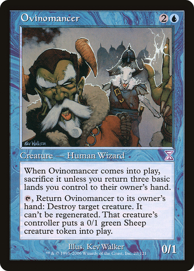 Ovinomancer (Retro) (027) - Time Spiral Timeshifted Foil