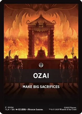 Ozai (Jumpstart Front Card) (024) - Avatar: The Last Airbender
