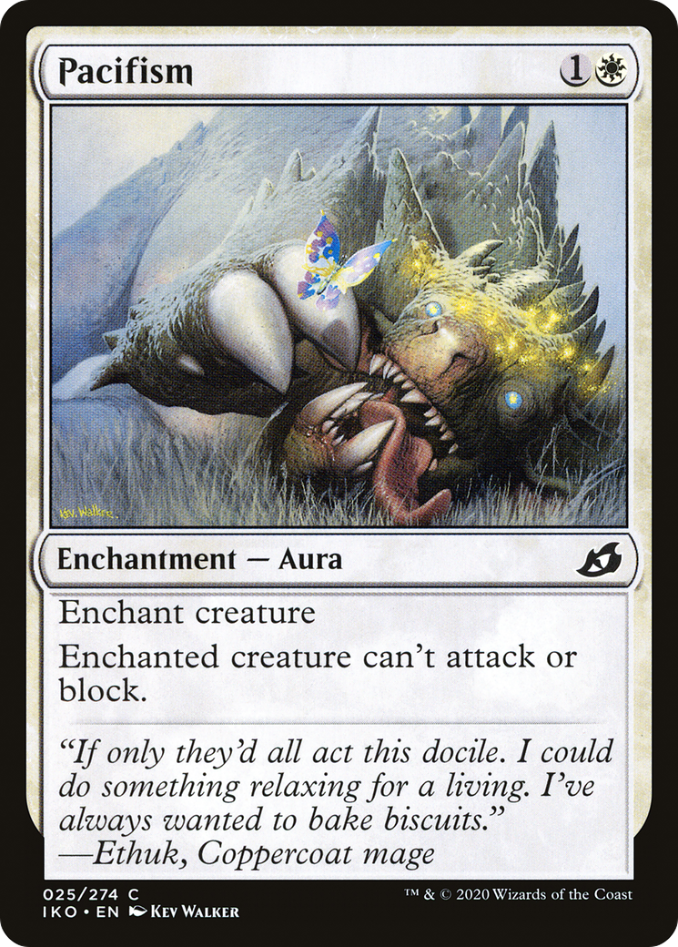 Pacifism (025) - Ikoria: Lair of Behemoths Foil