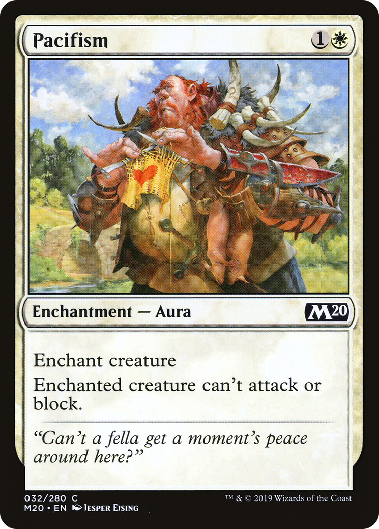 Pacifism (032) - Core Set 2020 Foil
