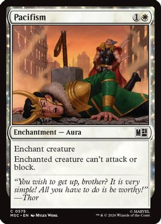 Pacifism (575) Foil - Commander: Marvel Super Heroes