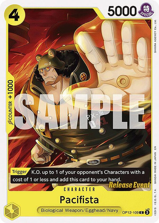Pacifista (OP12-109) Release Event Cards