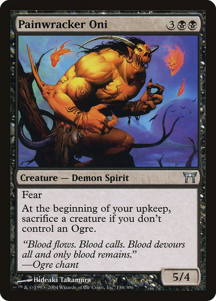 Painwracker Oni (136) - Champions of Kamigawa