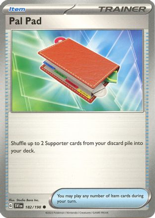 Pal Pad (182) - Scarlet & Violet