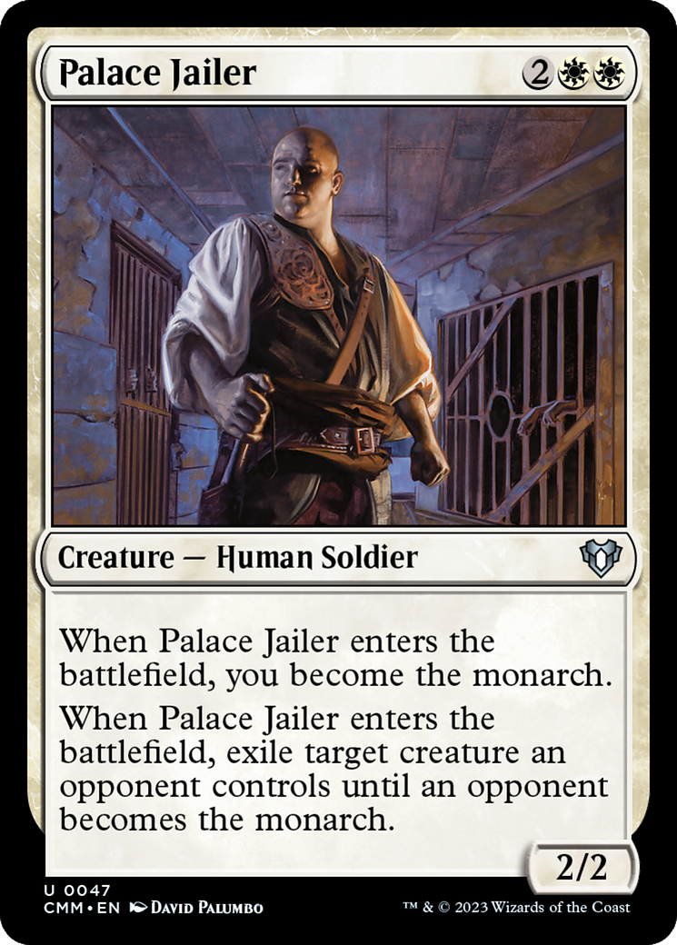Palace Jailer (047) - Commander Masters
