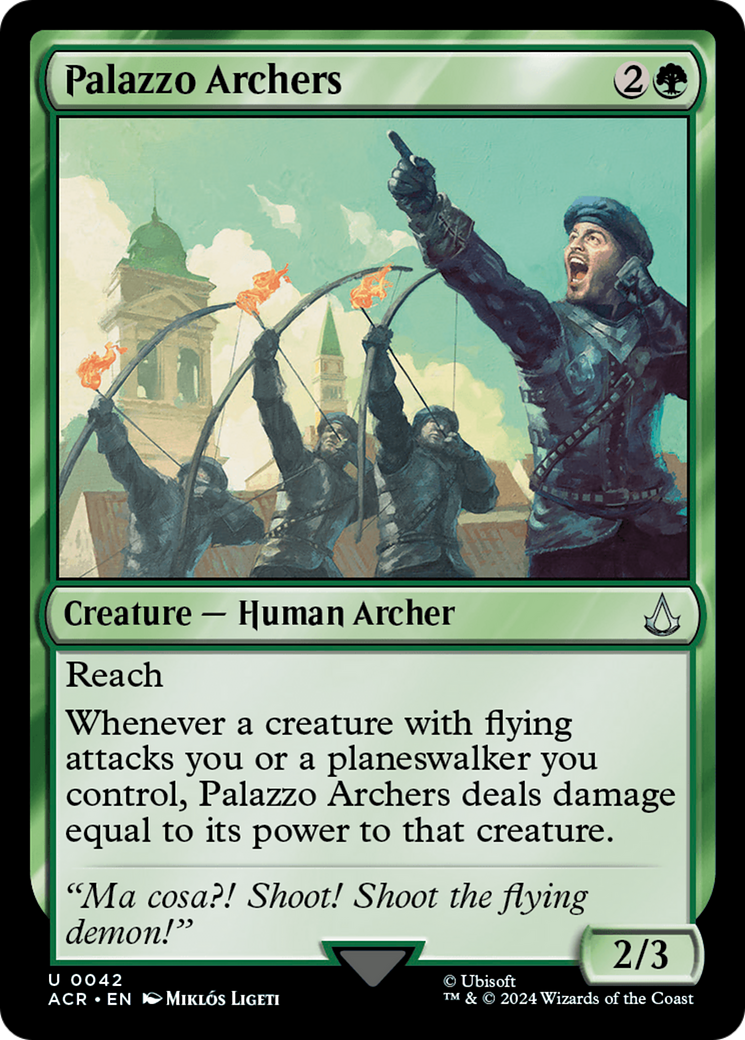 Palazzo Archers (042) Foil - Assassin's Creed