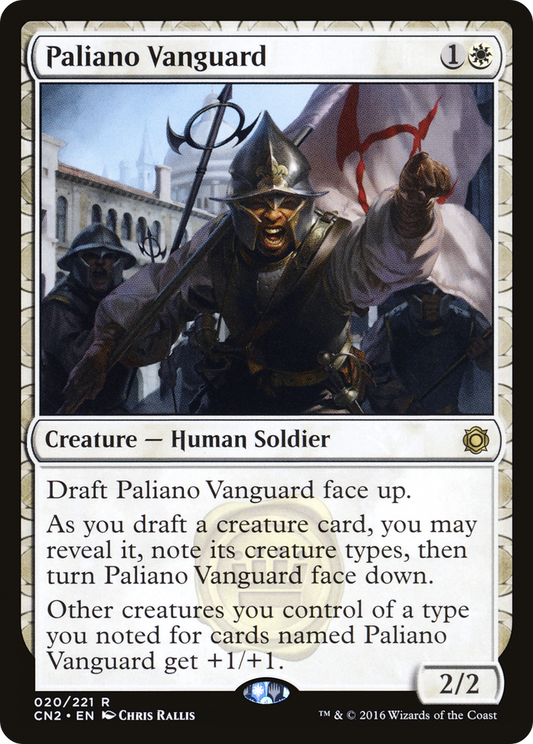 Paliano Vanguard (020) Foil - Conspiracy: Take the Crown