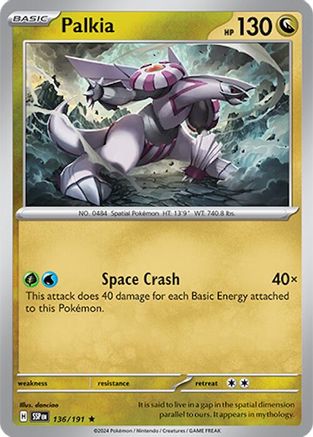 Palkia (136) Reverse Holofoil - Surging Sparks