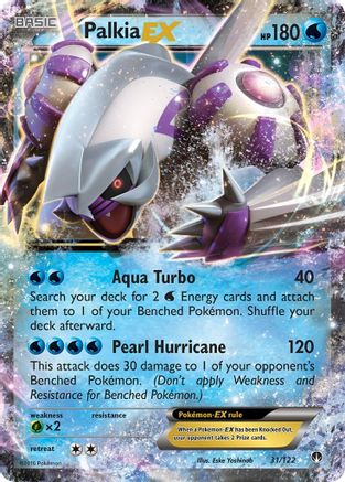 Palkia EX (31) Holofoil - BREAKpoint