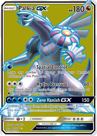 Palkia GX (Full Art) (147) Holofoil - Ultra Prism