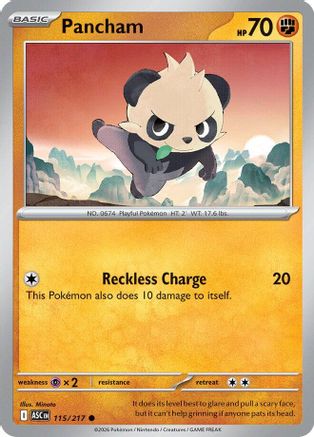 Pancham (115) - Ascended Heroes