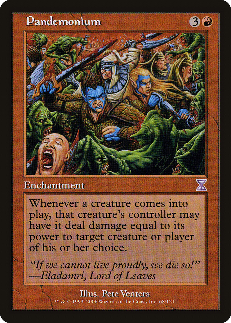 Pandemonium (Retro) (068) - Time Spiral Timeshifted Foil
