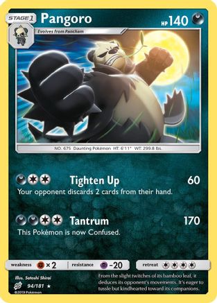 Pangoro (94) Reverse Holofoil - Team Up