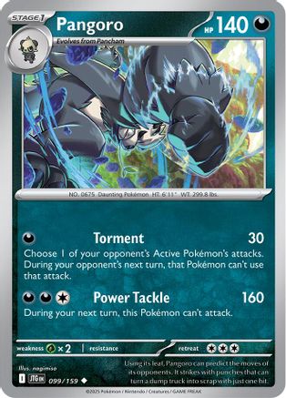 Pangoro (99) - Journey Together