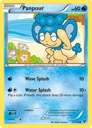 Panpour (37) Reverse Holofoil - XY Base Set