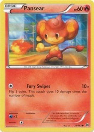 Pansear (23) Reverse Holofoil - BREAKthrough
