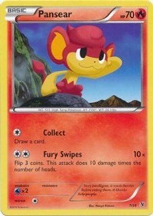 Pansear (7) - Kalos Starter Set