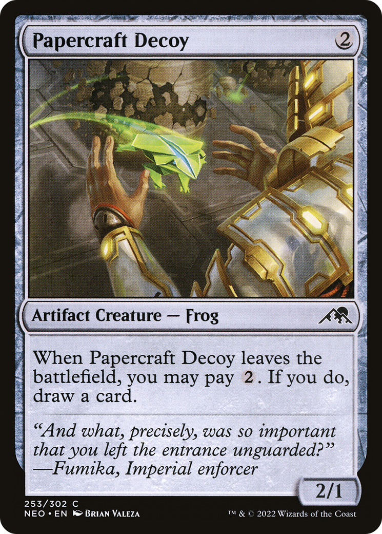 Papercraft Decoy (253) - Kamigawa: Neon Dynasty Foil